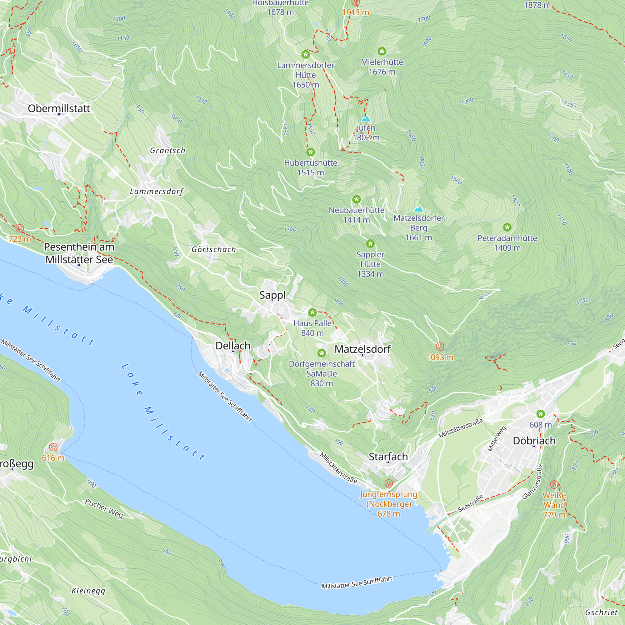 Haus Palle map