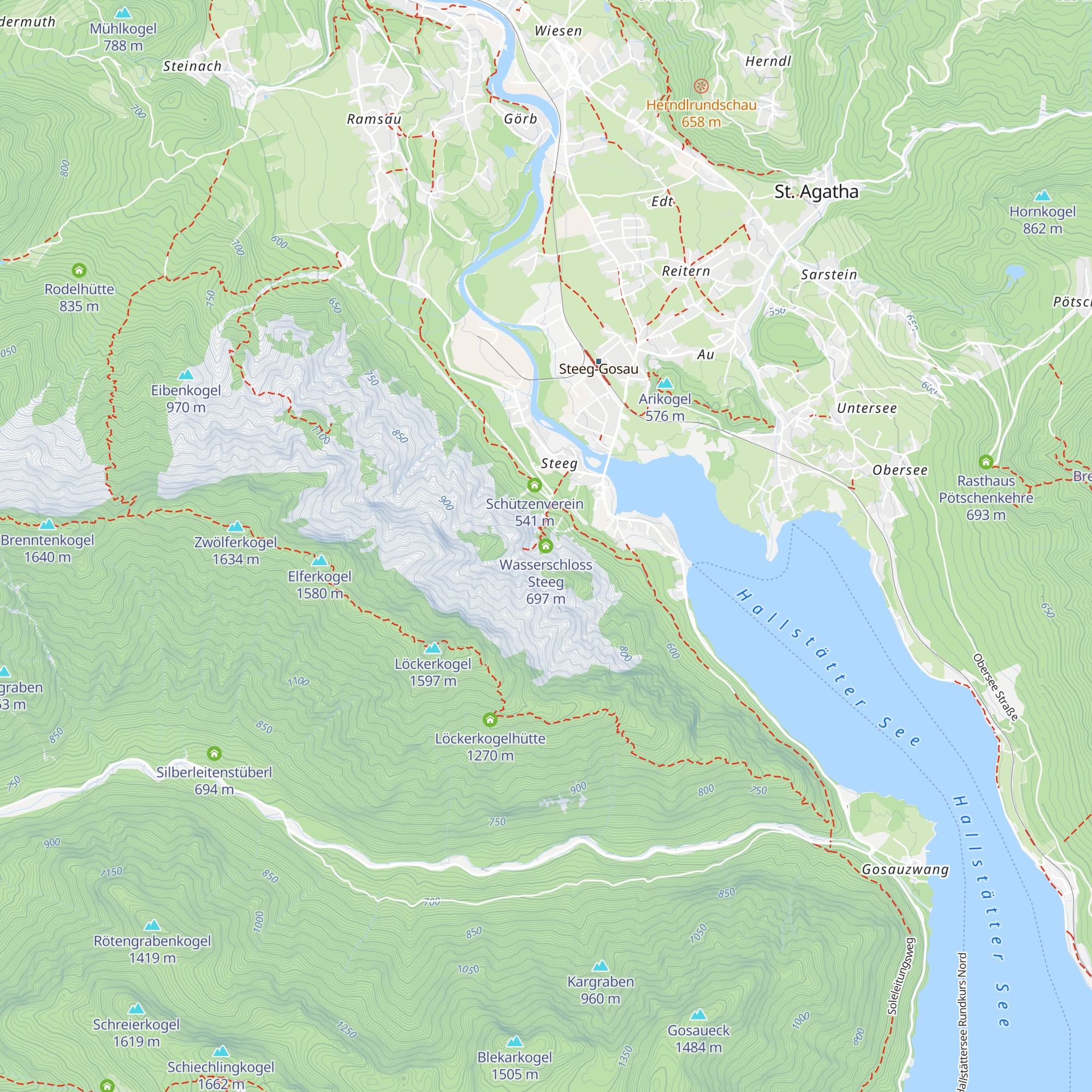 Wasserschloss Steeg map