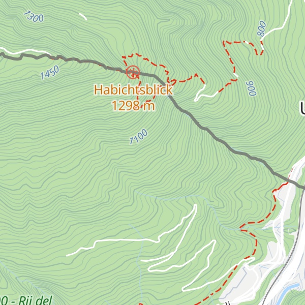 Map of Malga Rotonda