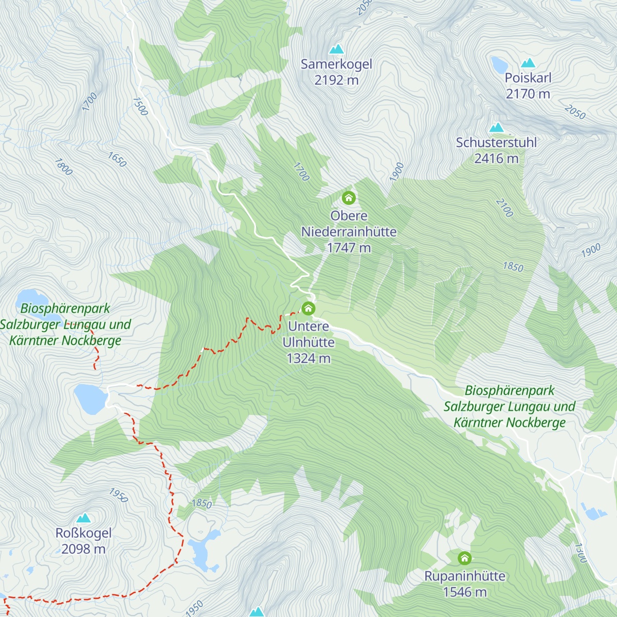 Untere Ulnhütte map