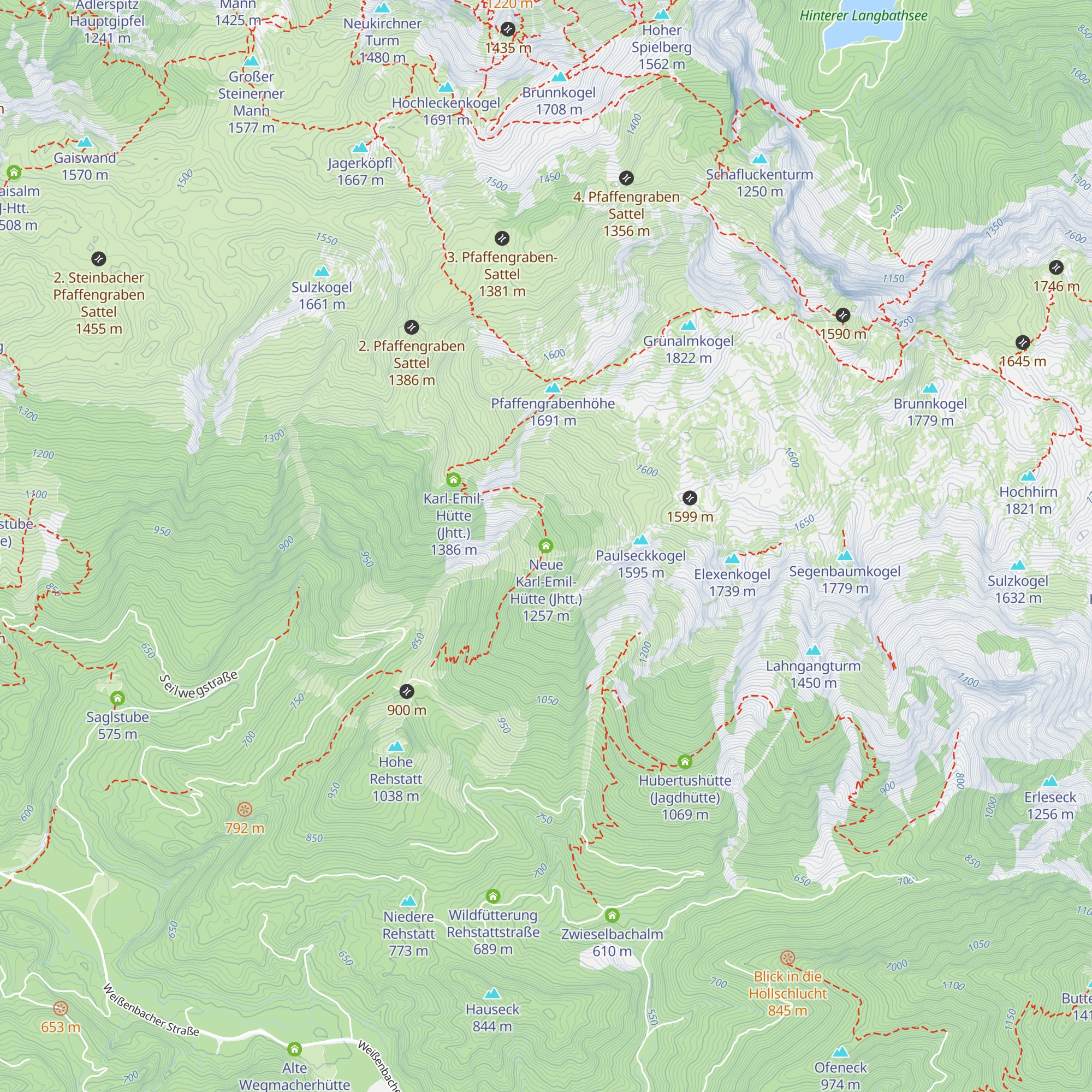 Neue Karl-Emil-Hütte (Jhtt.) map
