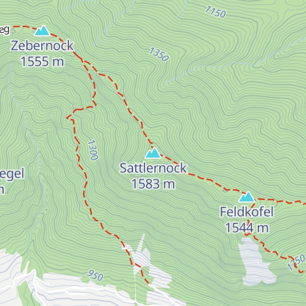 Map of Sattlernock