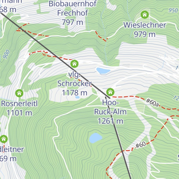 Map of Chalet Beraller