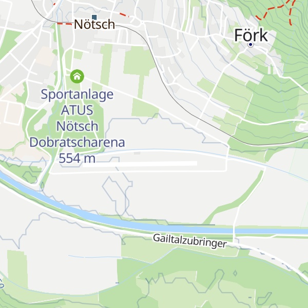 Map of Clubhütte Segelfliegergruppe Villach