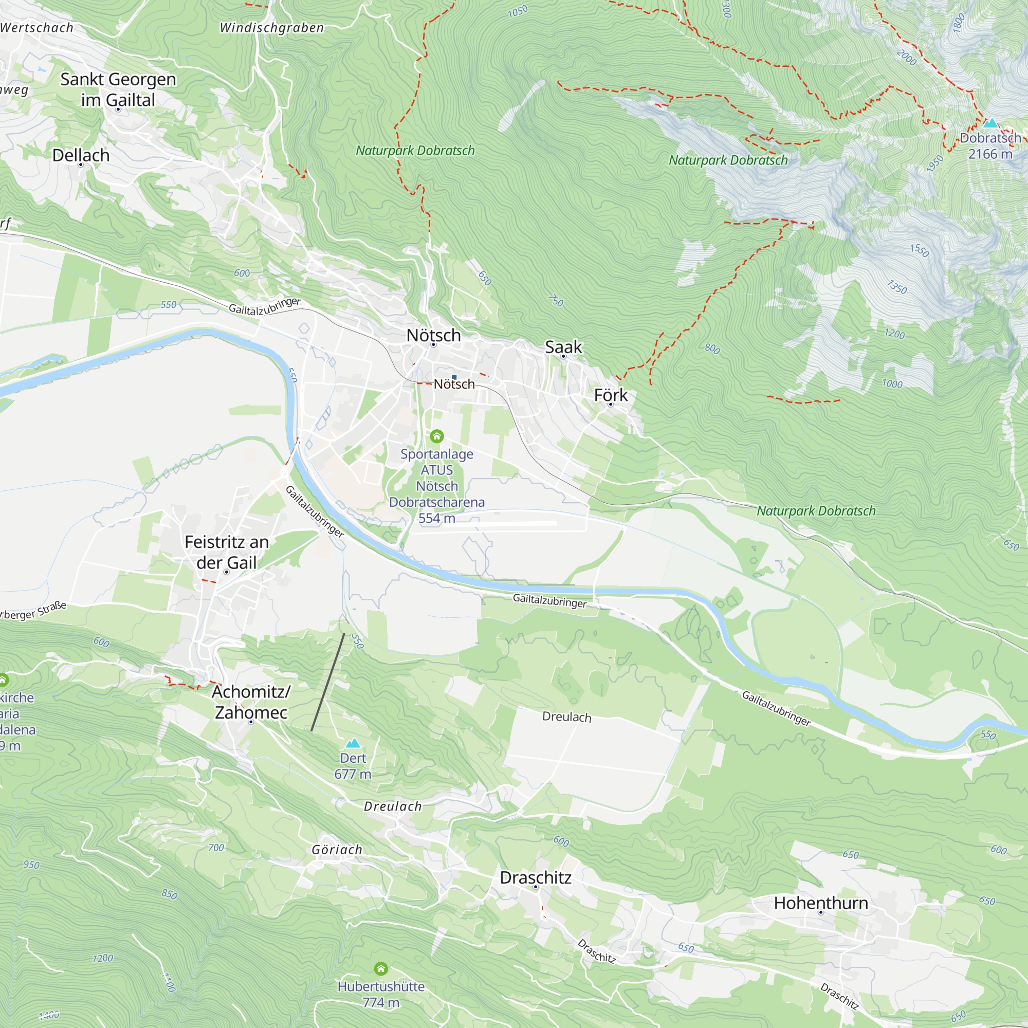Clubhütte Segelfliegergruppe Villach map