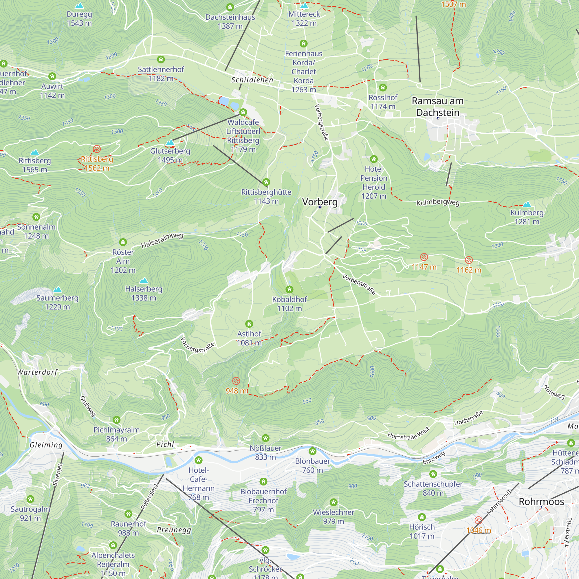 Kobaldhof map