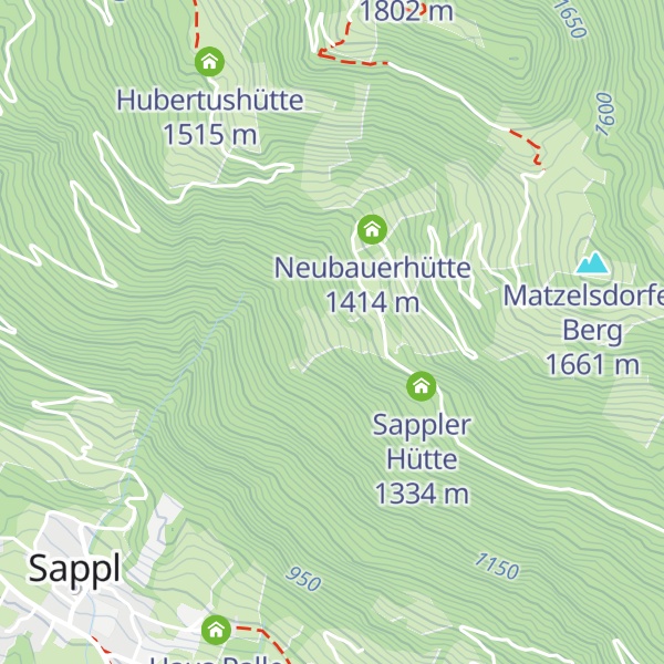 Map of Ambroshütte