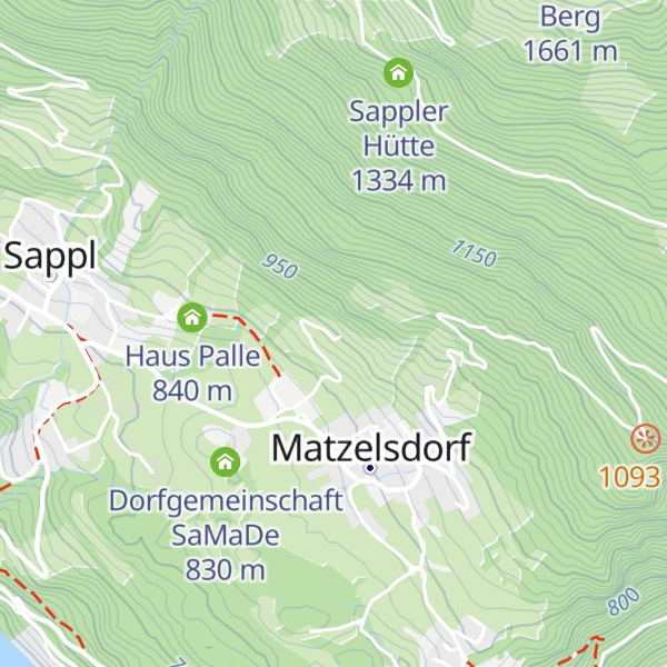 Map of Forstnighof