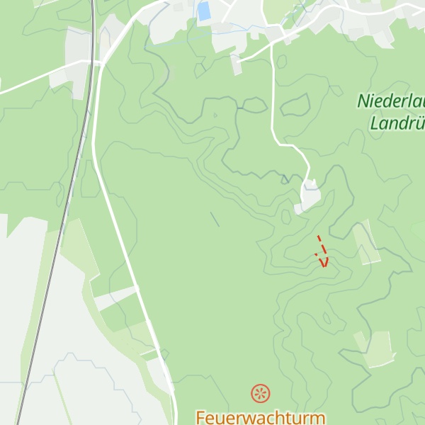 Map of Grüne Berg