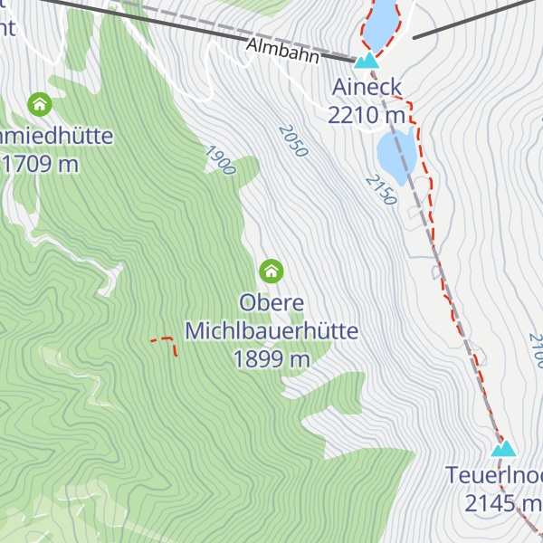 Map of Obere Michlbauerhütte
