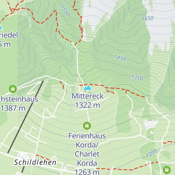 Map of Mittereck