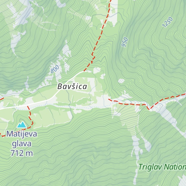 Map of Planinsko učno središče (PUS) Bavšica