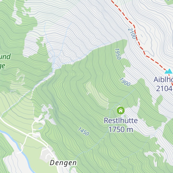 Map of Kerschhacklhütte