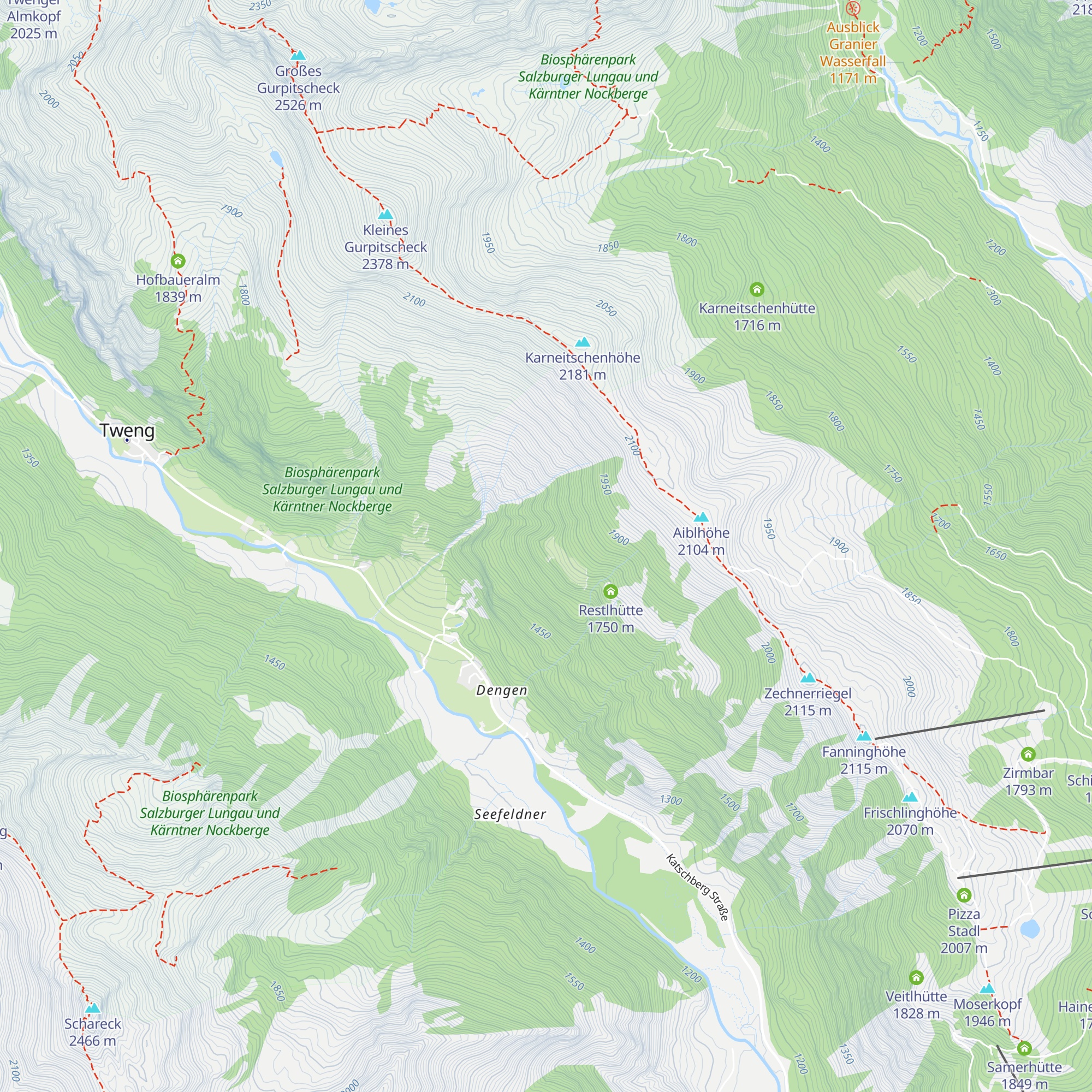 Kerschhacklhütte map