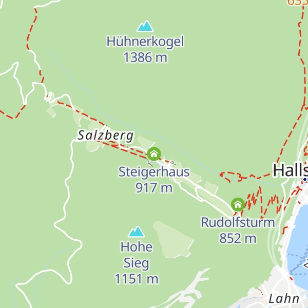 Map of Steigerhaus