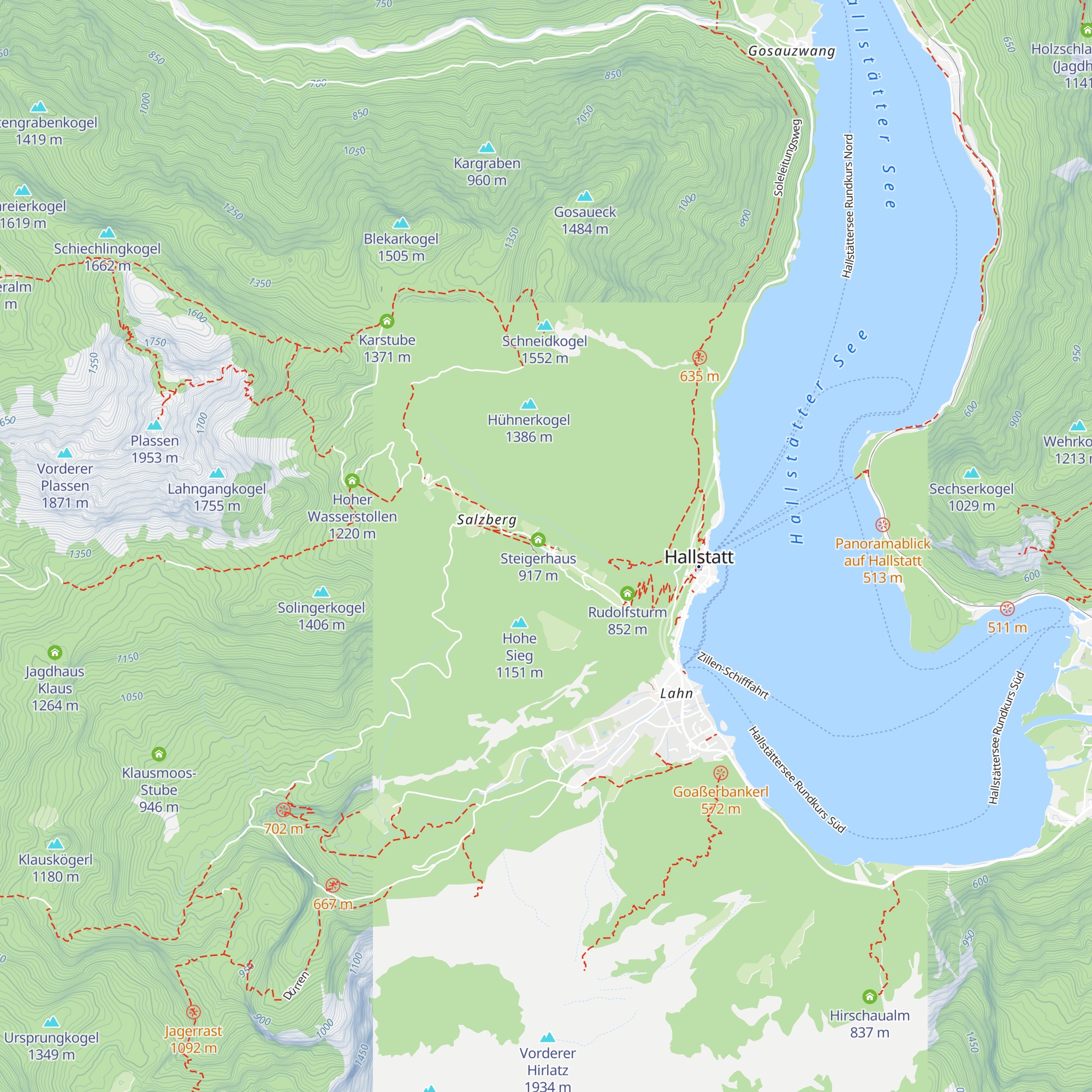 Knappenhaus map