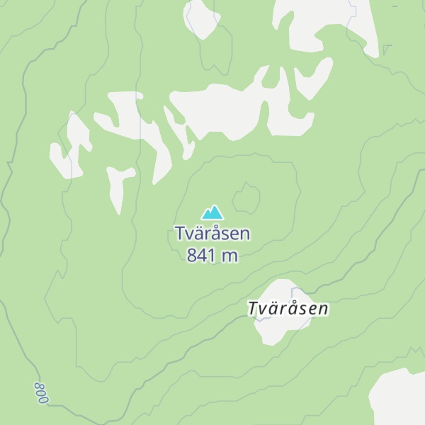 Map of Tväråsen