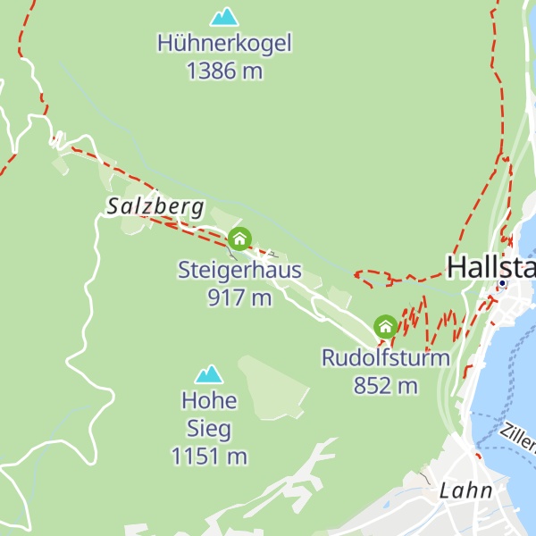 Map of Alte Bergschmiede