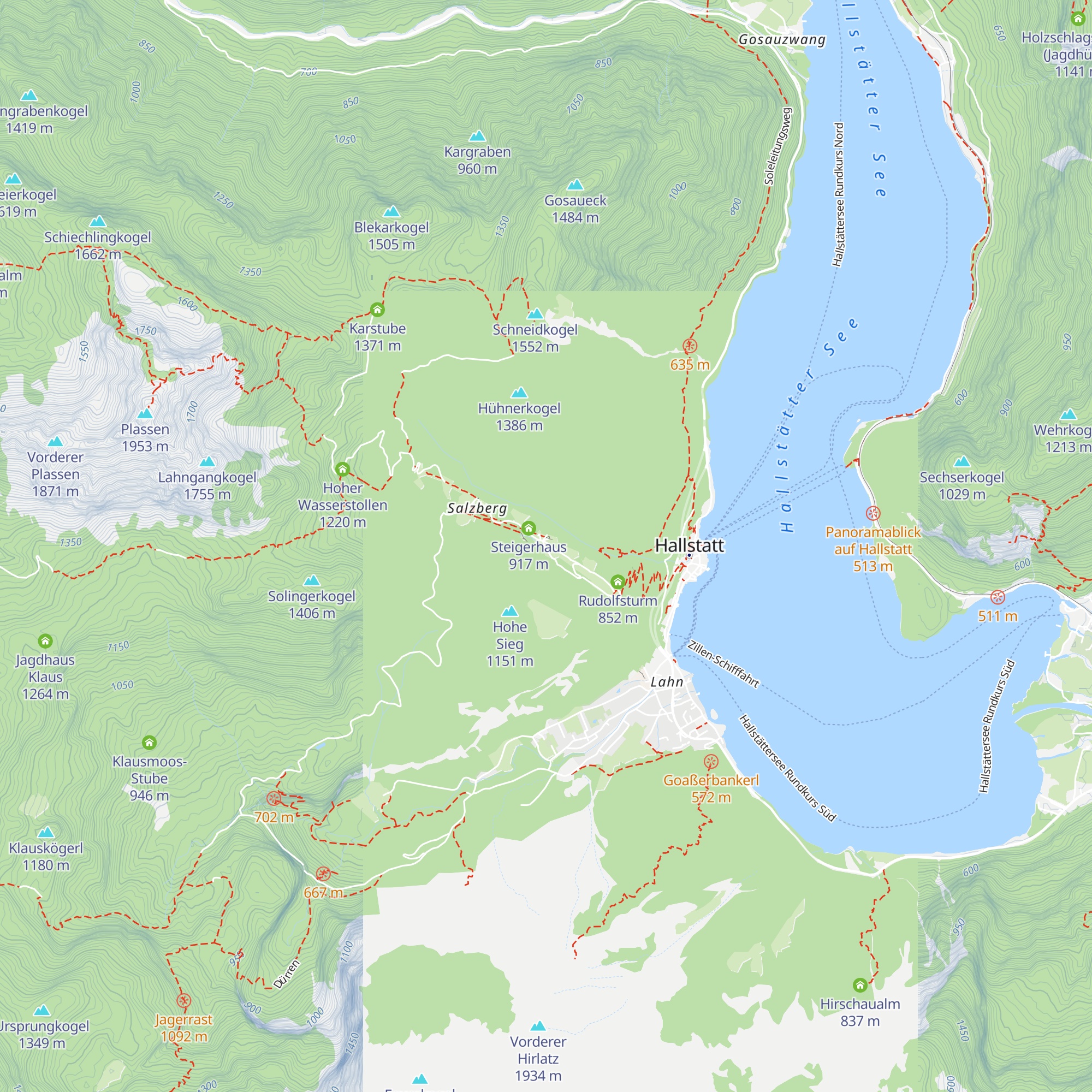 Alte Bergschmiede map