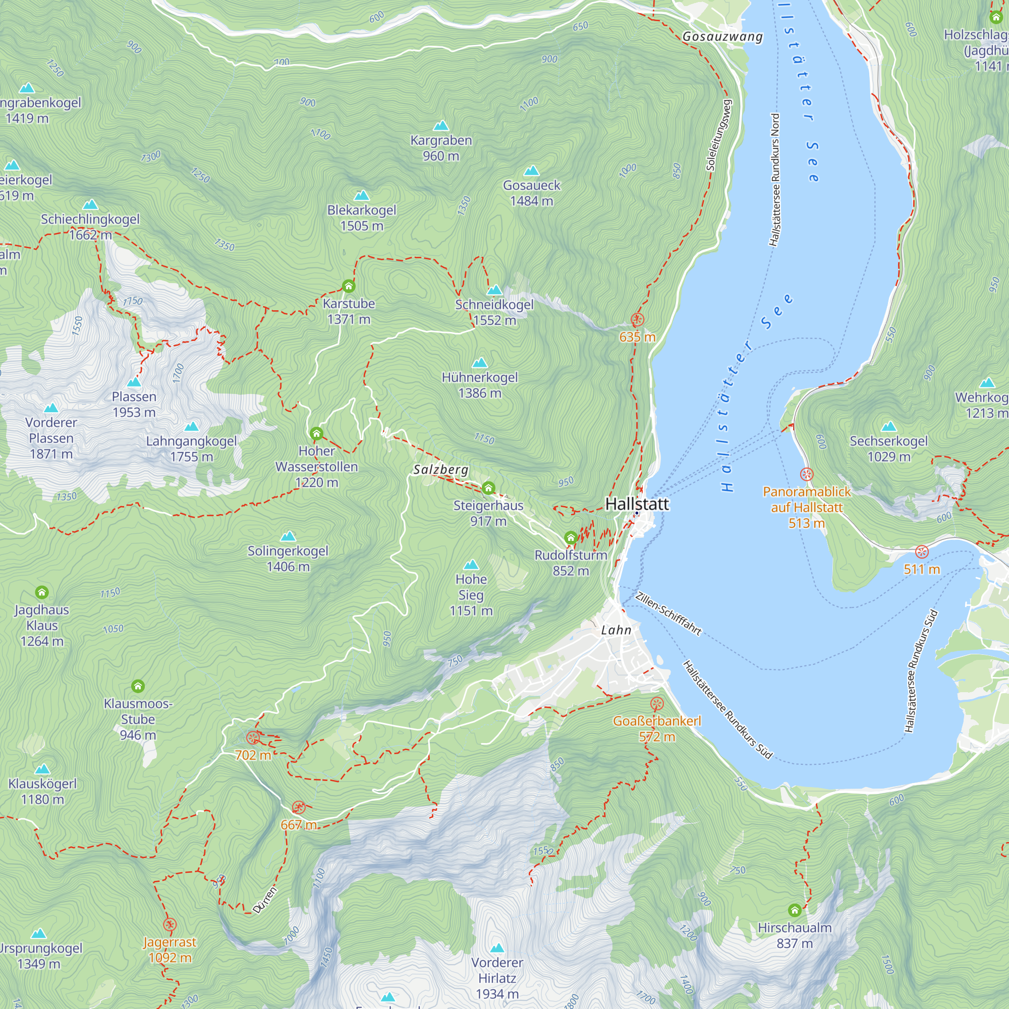 Alte Bergschmiede map