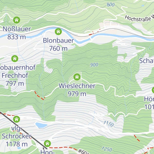 Map of Wieslechner