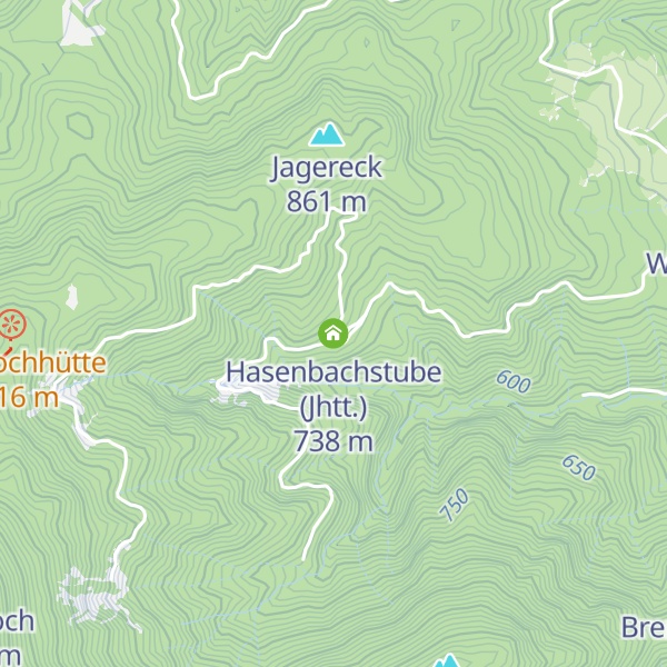 Map of Hasenbachstube (Jhtt.)