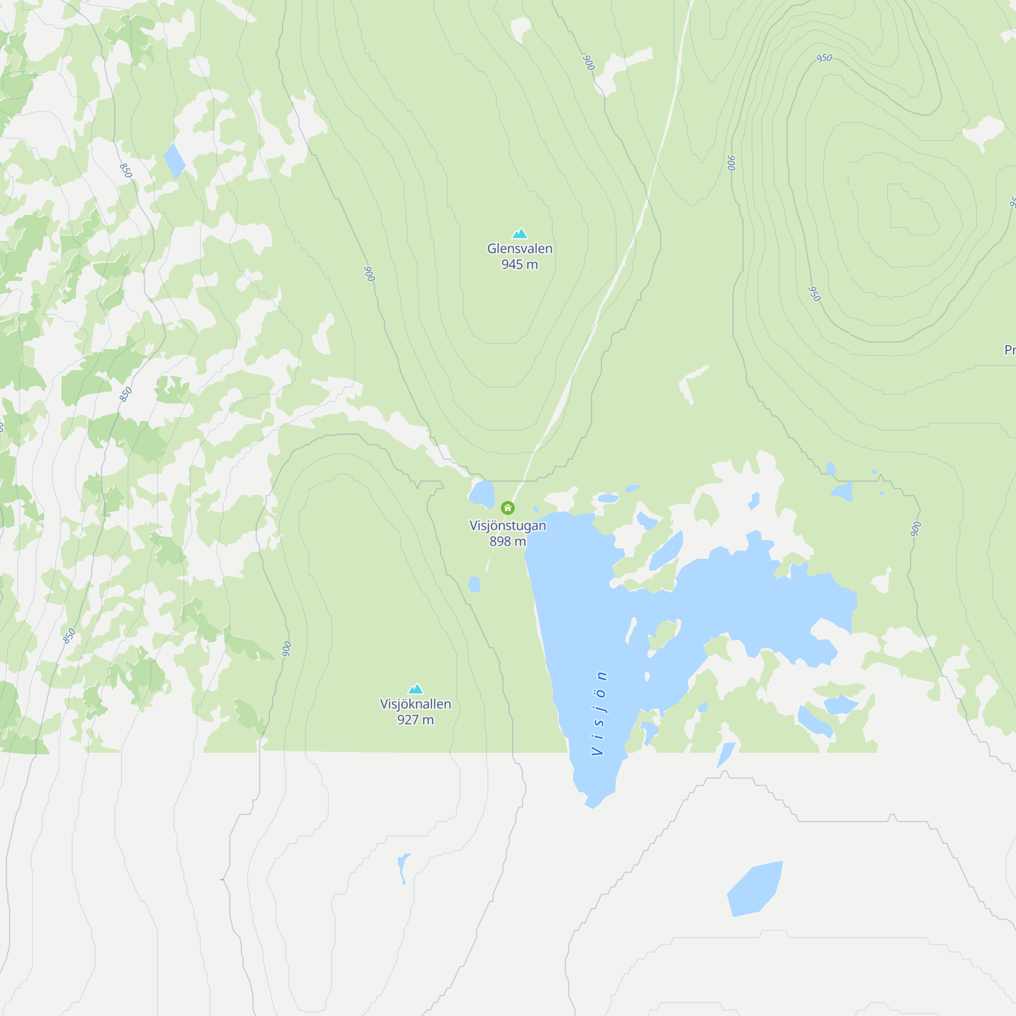 Visjönstugan map