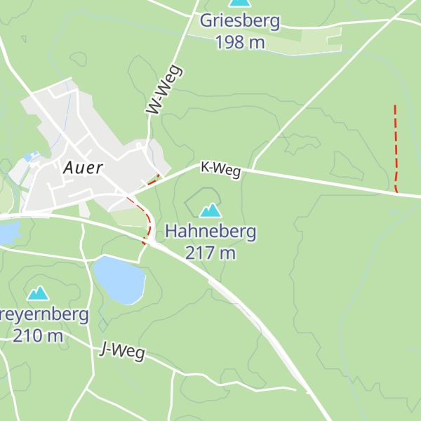 Map of Hahneberg