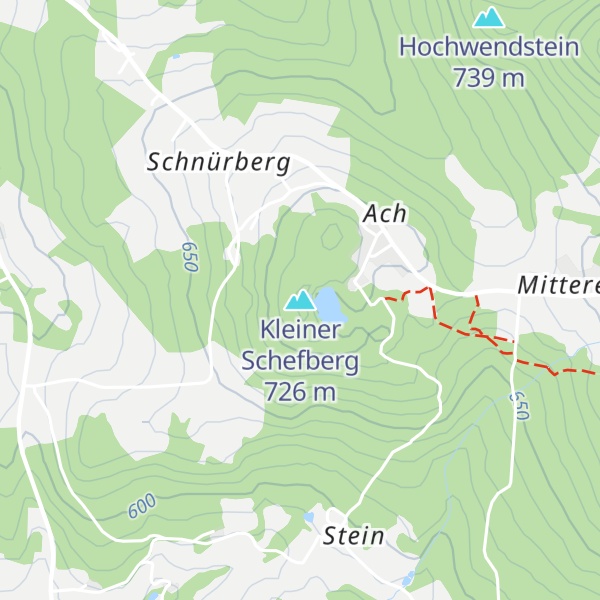 Map of Kleiner Schefberg