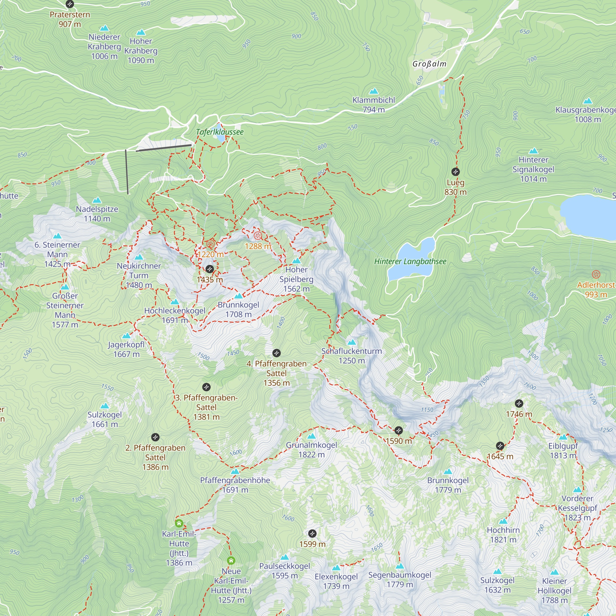Schafalm Jhtt. map