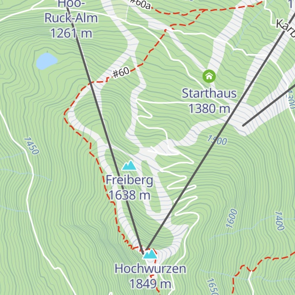 Map of Seiterhütte
