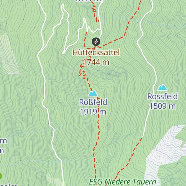 Map of Roßfeld