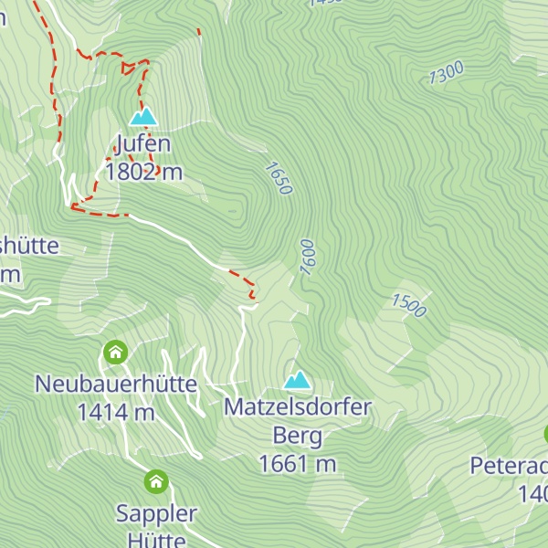 Map of Sama Hütte