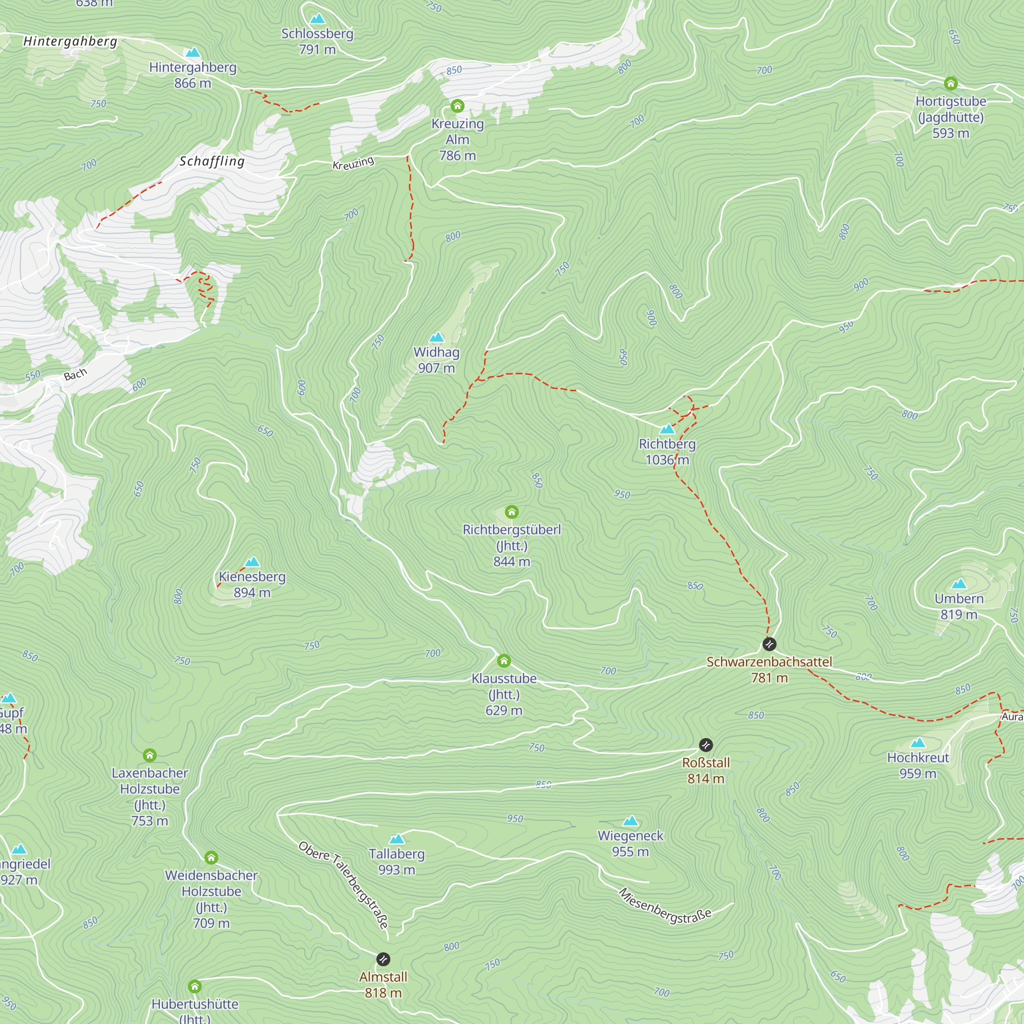 Richtbergstüberl (Jhtt.) map