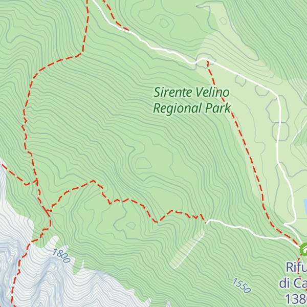 Map of Pietra dell'Aura