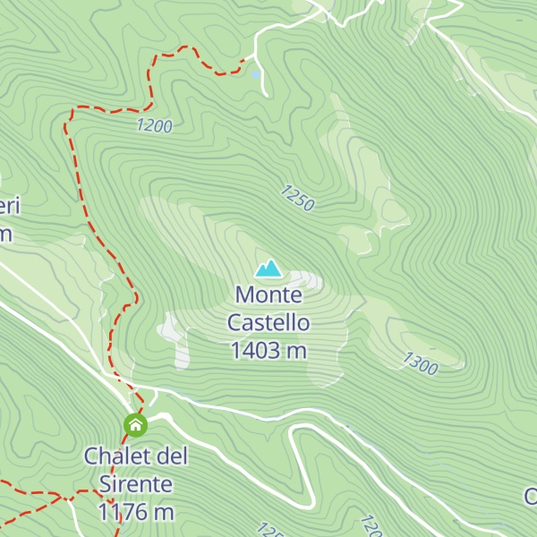 Map of Monte Castello