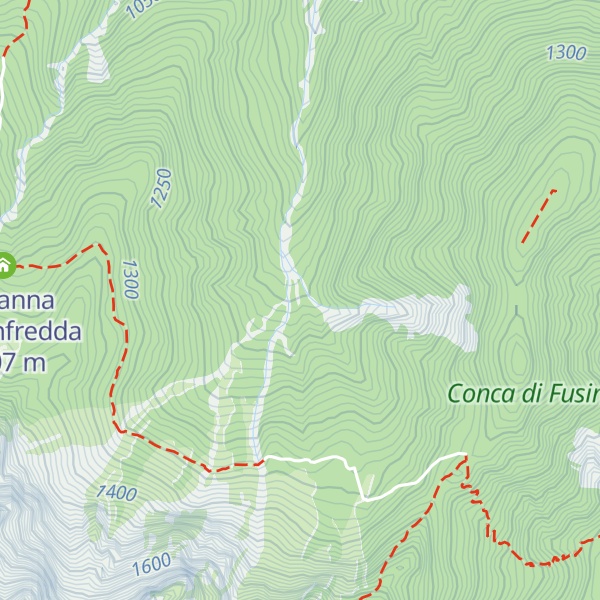 Map of Capanna Clee