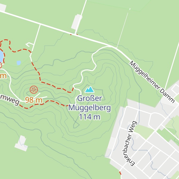 Map of Großer Müggelberg