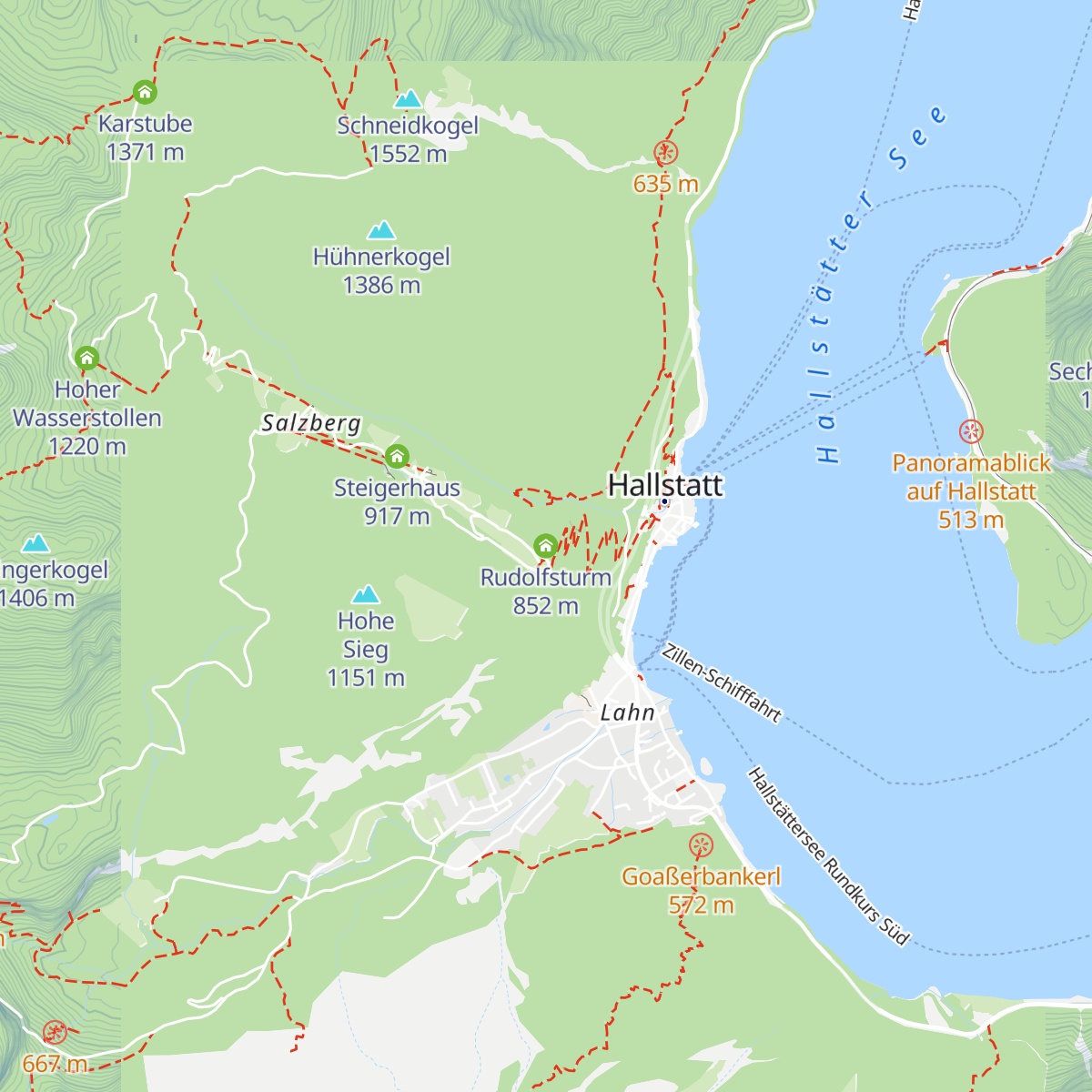 Rudolfsturm map
