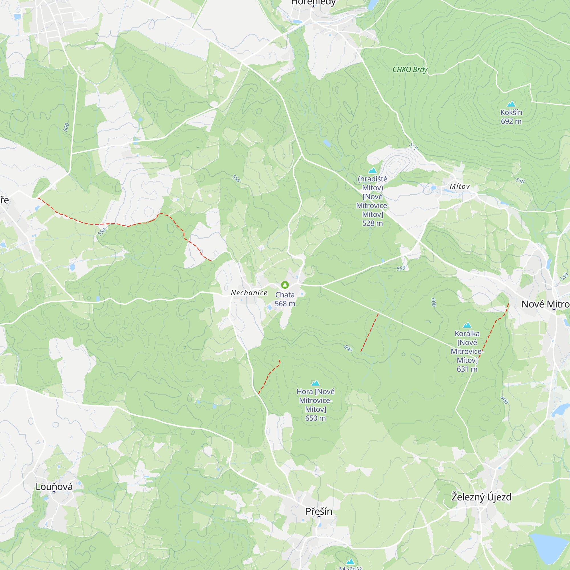 Chata map