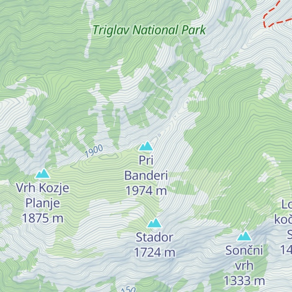 Map of Pri Banderi