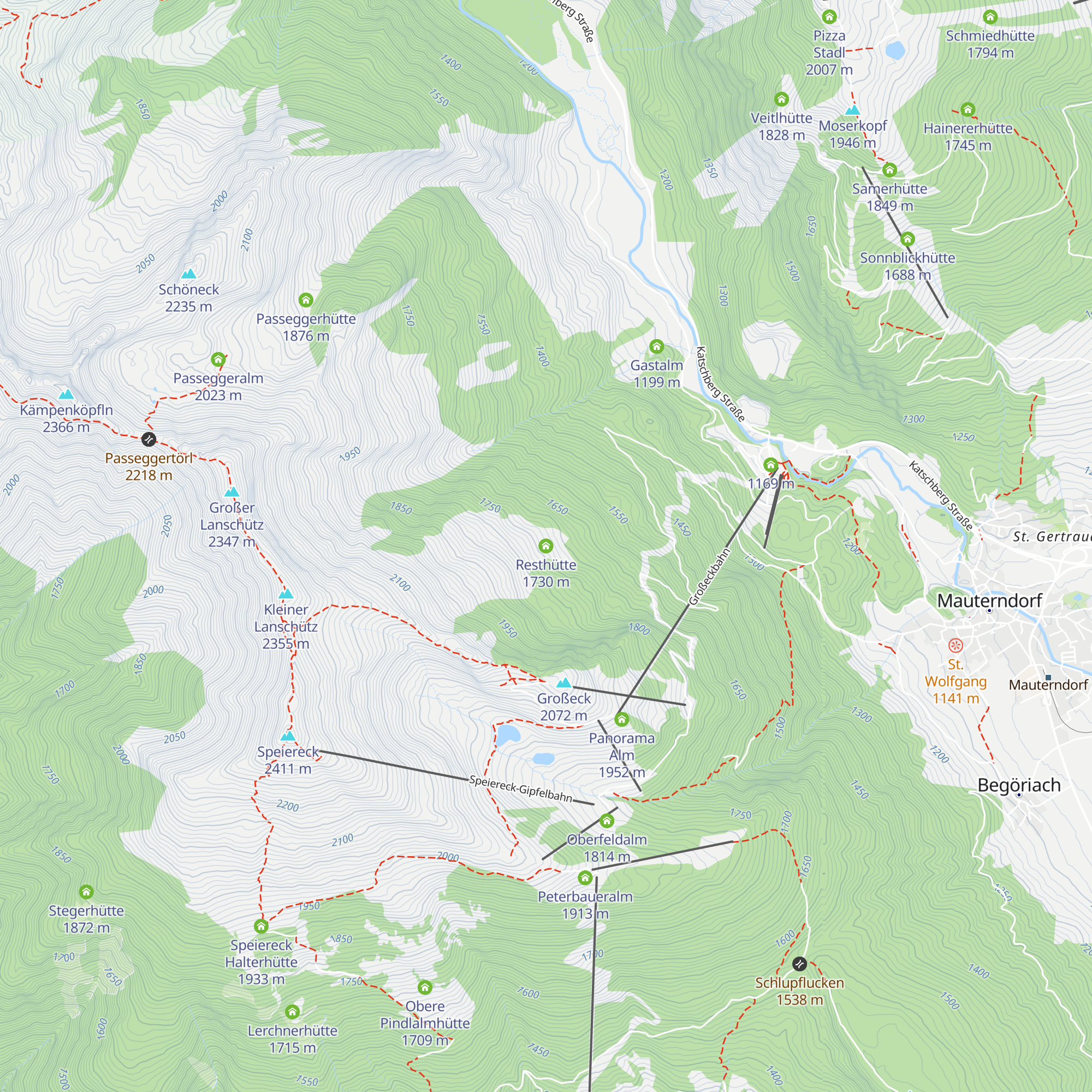 Resthütte map