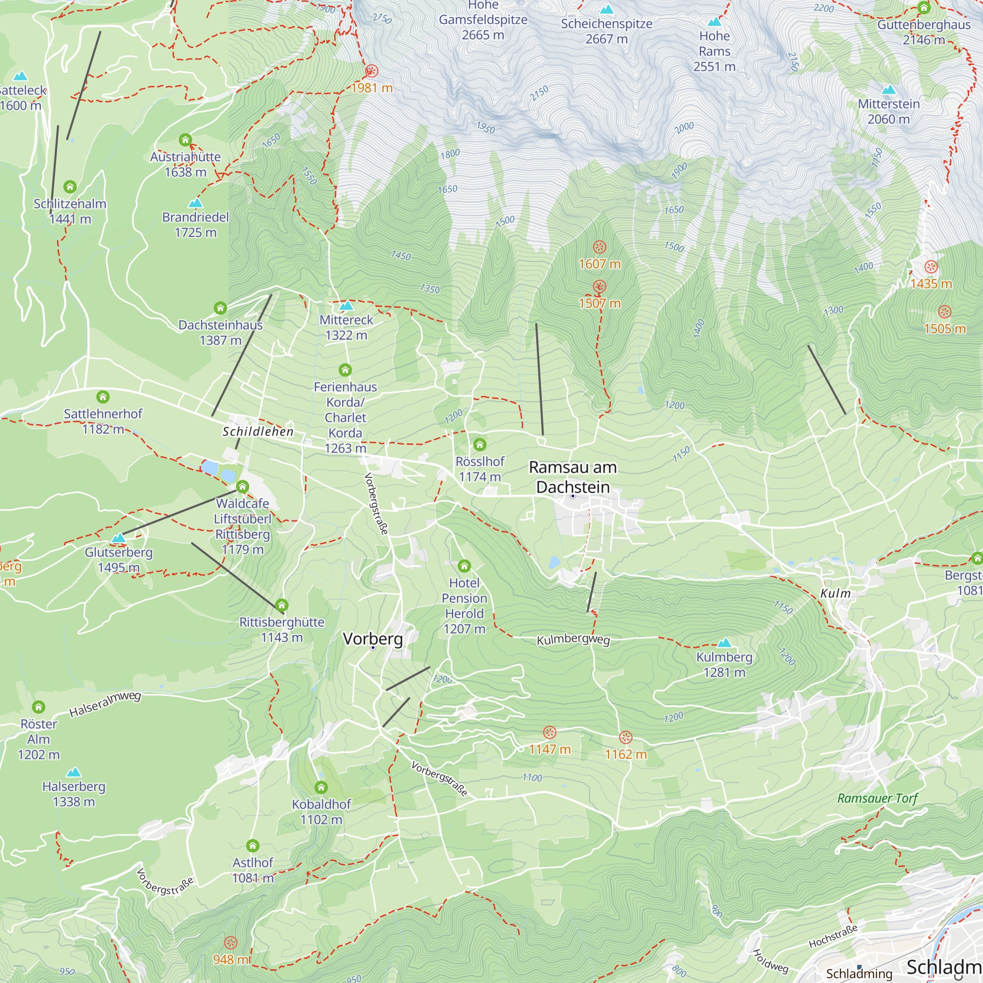 Engelhardthof map