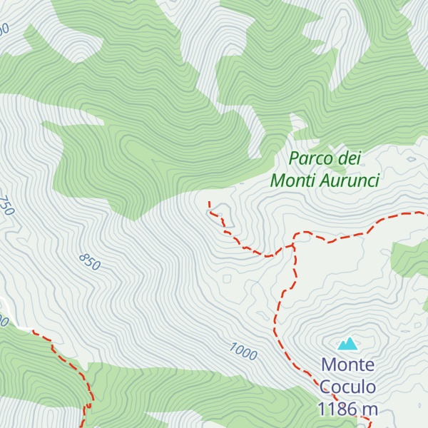 Map of Monte Belvedere