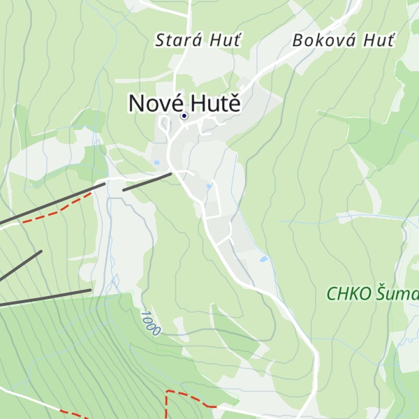 Map of Chata Kaltenbach