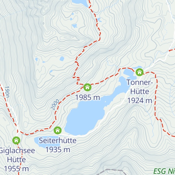 Map of Ignaz-Mattis-Hütte