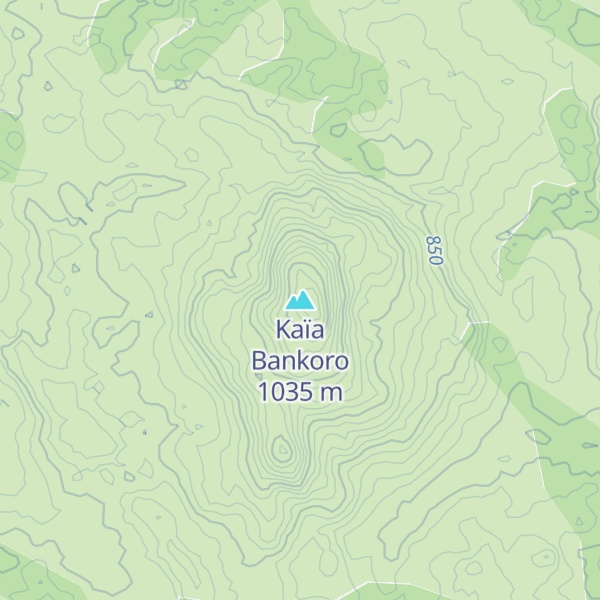Map of Kaïa Bankoro
