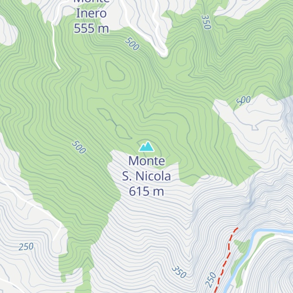 Map of Monte S. Nicola