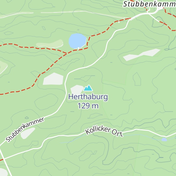 Map of Herthaburg