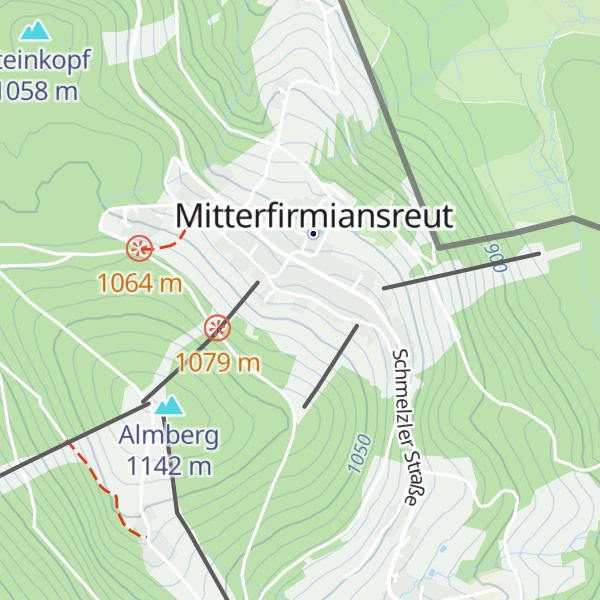 Map of Landhotel Sportalm